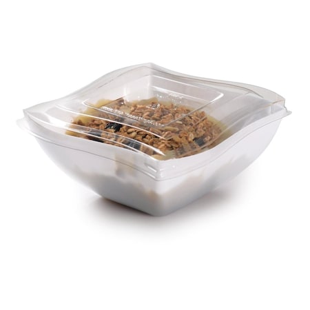 Fineline Settings Clear 16 Oz. Serving Bowl Lid 116-L